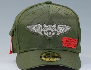 Lakeland Flying Tigers Bomber Flight Ready 59Fifty Fitted Hat by MiLB x New Era Front Lakeland Flying Tigers Bomber Flight Ready 59Fifty Fitted Hat by MiLB x New Era Front