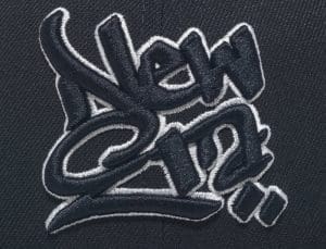 New Era Script Logo Trucker 59Fifty Fitted Hat by New Era Logo New Era Script Logo Trucker 59Fifty Fitted Hat by New Era Logo