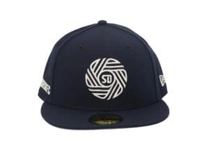 San Diego Football Club SDFC Logo Dark Navy 59Fifty Fitted Hat by MLS x New Era San Diego Football Club SDFC Logo Dark Navy 59Fifty Fitted Hat by MLS x New Era
