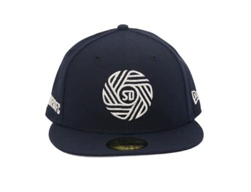 San Diego Football Club SDFC Logo Dark Navy 59Fifty Fitted Hat by MLS x New Era