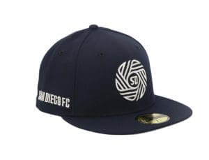 San Diego Football Club SDFC Logo Dark Navy 59Fifty Fitted Hat by MLS x New Era Front San Diego Football Club SDFC Logo Dark Navy 59Fifty Fitted Hat by MLS x New Era Front
