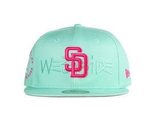 Westside Love x Padres City Connect 59Fifty Fitted Hat by Westside Love x MLB x New Era Front Westside Love x Padres City Connect 59Fifty Fitted Hat by Westside Love x MLB x New Era Front