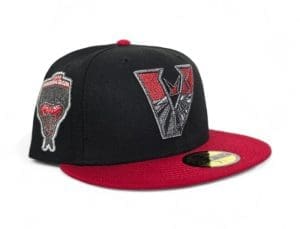 Arizona Diamondbacks 1998 Inaugural Season Black Red 59Fifty Fitted Hat by MLB x New Era Front Arizona Diamondbacks 1998 Inaugural Season Black Red 59Fifty Fitted Hat by MLB x New Era Front
