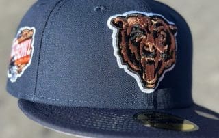 Chicago Bears 1999 Hawaii Pro Bowl Navy Night Shift 59Fifty Fitted Hat by NFL x New Era