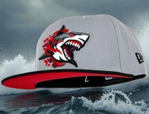 Great White North Grey Black 59Fifty Fitted Hat by Noble North x New Era Great White North Grey Black 59Fifty Fitted Hat by Noble North x New Era