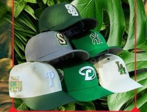 Hat Club Monstera Pack 59Fifty Fitted Hat Collection by MLB x New Era Hat Club Monstera Pack 59Fifty Fitted Hat Collection by MLB x New Era