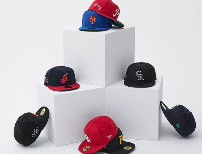Just Caps MLB Player Corduroy 59Fifty Fitted Hat Collection by MLB x x New Era