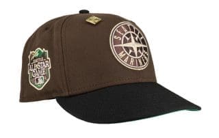Seattle Mariners 2023 ASG Walnut Green Metallic 59Fifty Fitted Hat by MLB x New Era