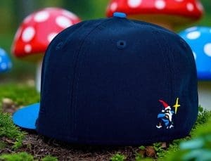 Swinging Gnome Oceanside Blue Fanatic 59Fifty Fitted Hat by Noble North x New Era Back Swinging Gnome Oceanside Blue Fanatic 59Fifty Fitted Hat by Noble North x New Era Back