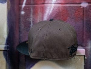 Alligator Dark Brown Black 59Fifty Fitted Hat by Uprok x Dionic x New Era Back Alligator Dark Brown Black 59Fifty Fitted Hat by Uprok x Dionic x New Era Back