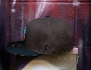 Alligator Dark Brown Black 59Fifty Fitted Hat by Uprok x Dionic x New Era Side Alligator Dark Brown Black 59Fifty Fitted Hat by Uprok x Dionic x New Era Side