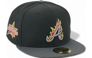Atlanta Braves Flocka Flame ATL 59Fifty Fitted Hat by MLB x New Era