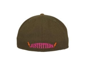 Crossed Bats Logo Donut Lover 59Fifty Fitted Hat by JustFitteds x New Era Back Crossed Bats Logo Donut Lover 59Fifty Fitted Hat by JustFitteds x New Era Back