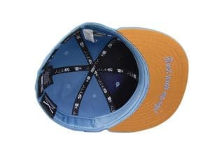 Crossed Bats Logo Serene Blue 59Fifty Fitted Hat by JustFitteds x New Era Bottom Crossed Bats Logo Serene Blue 59Fifty Fitted Hat by JustFitteds x New Era Bottom