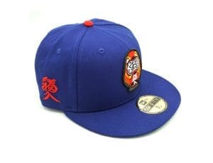 Daruma Dark Royal 59Fifty Fitted Hat by The Capologists x New Era Right Daruma Dark Royal 59Fifty Fitted Hat by The Capologists x New Era Right
