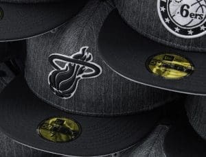 Just Caps NBA Black Pinstripe 59Fifty Fitted Hat Collection by NBA x New Era Left Just Caps NBA Black Pinstripe 59Fifty Fitted Hat Collection by NBA x New Era Left