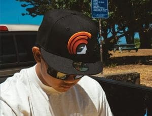 Mua Black Orange 59Fifty Fitted Hat by Fitted Hawaii x New Era Mua Black Orange 59Fifty Fitted Hat by Fitted Hawaii x New Era