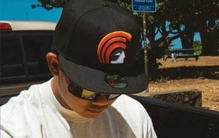 Mua Black Orange 59Fifty Fitted Hat by Fitted Hawaii x New Era