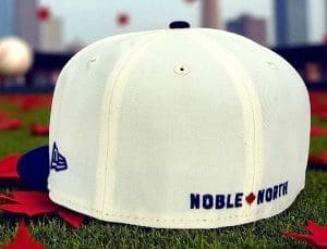 North Star Chrome Royal 59Fifty Fitted Hat by Noble North x New Era Back North Star Chrome Royal 59Fifty Fitted Hat by Noble North x New Era Back