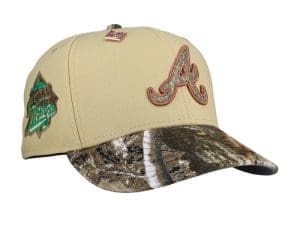 Atlanta Braves Vegas Gold Realtree 59Fifty Fitted Hat by MLB x New Era Atlanta Braves Vegas Gold Realtree 59Fifty Fitted Hat by MLB x New Era