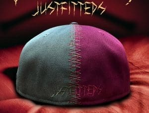 Crossed Bats Logo Helloween 59Fifty Fitted Hat by JustFitteds x New Era Back Crossed Bats Logo Helloween 59Fifty Fitted Hat by JustFitteds x New Era Back