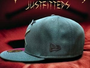Crossed Bats Logo Helloween 59Fifty Fitted Hat by JustFitteds x New Era Side Crossed Bats Logo Helloween 59Fifty Fitted Hat by JustFitteds x New Era Side