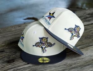 Florida Panthers 2003 ASG Off-White Navy 59Fifty Fitted Hat by NHL x New Era Florida Panthers 2003 ASG Off-White Navy 59Fifty Fitted Hat by NHL x New Era