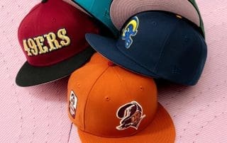 Hat Club NFL Pink Bottoms 59Fifty Fitted Hat Collection by NFL x New Era