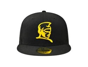 Kamehameha Black Yellow 59Fifty Fitted Hat by Fitted Hawaii x New Era Kamehameha Black Yellow 59Fifty Fitted Hat by Fitted Hawaii x New Era