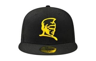 Kamehameha Black Yellow 59Fifty Fitted Hat by Fitted Hawaii x New Era