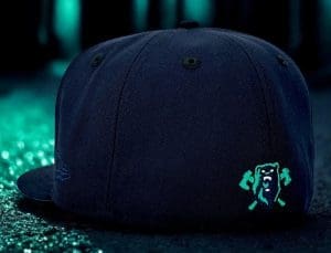 Bear Warrior Navy 59Fifty Fitted Hat by Noble North x New Era Back Bear Warrior Navy 59Fifty Fitted Hat by Noble North x New Era Back