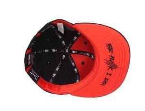 Black Cat Black Red 59Fifty Fitted Hat by JustFitteds x New Era Bottom Black Cat Black Red 59Fifty Fitted Hat by JustFitteds x New Era Bottom