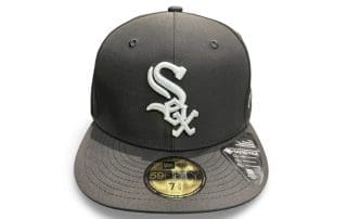 Chicago White Sox Gore-Tex Black White 59Fifty Fitted Hat by MLB x New Era