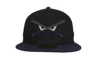 Crossed Bats Ishikawa II 59Fifty Fitted Hat by JustFitteds x New Era