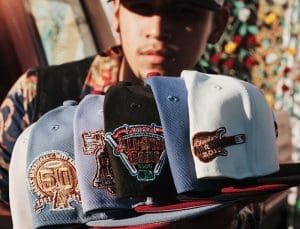 Hat Club Mi Musica 59Fifty Fitted Hat Collection by MLB x MiLB x New Era Patch Hat Club Mi Musica 59Fifty Fitted Hat Collection by MLB x MiLB x New Era Patch