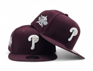 Philadelphia Phillies 2026 All-Star Game Maroon 59Fifty Fitted Hat by MLB x New Era Philadelphia Phillies 2026 All-Star Game Maroon 59Fifty Fitted Hat by MLB x New Era