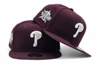 Philadelphia Phillies 2026 All-Star Game Maroon 59Fifty Fitted Hat by MLB x New Era