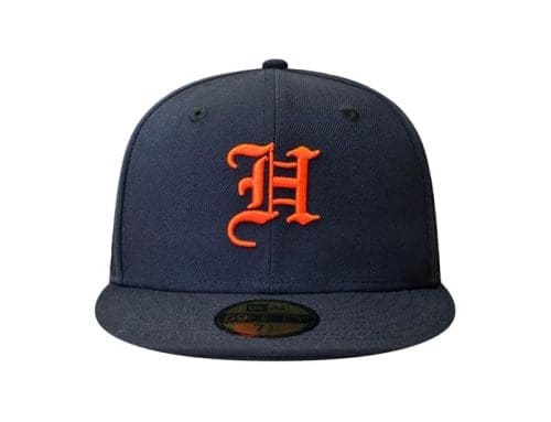 Pride Navy Orange 59Fifty Fitted Hat by Fitted Hawaii x New Era