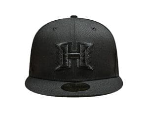 UH Black Black 59Fifty Fitted Hat by Fitted Hawaii x New Era
