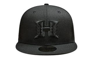 UH Black Black 59Fifty Fitted Hat by Fitted Hawaii x New Era