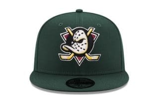 Anaheim Ducks 30th Anniversary Dark Green 59Fifty Fitted Hat by NHL x New Era