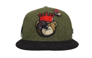 Berlin Bear Button Bear Harris Tweed 59Fifty Fitted Hat by JustFitteds x New Era