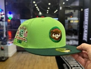 Chicago Cubs 1990 All-Star Game Action Green Kelly Green 59Fifty Fitted Hat by MLB x New Era