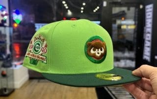Chicago Cubs 1990 All-Star Game Action Green Kelly Green 59Fifty Fitted Hat by MLB x New Era