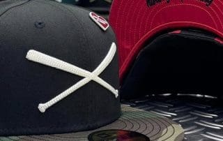 Crossed Bats Logo History Repeating 59Fifty Fitted Hat by JustFitteds x New Era