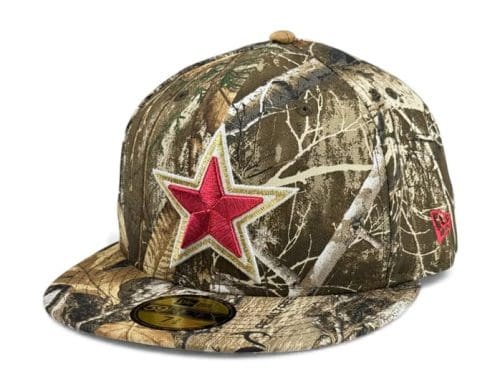 Dallas Cowboys Realtree Edge Camo 59Fifty Fitted Hat by NFL x New Era