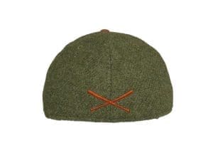 False Flag Black Sheep Harris Tweed Olive 59Fifty Fitted Hat by JustFitteds x New Era Back False Flag Black Sheep Harris Tweed Olive 59Fifty Fitted Hat by JustFitteds x New Era Back