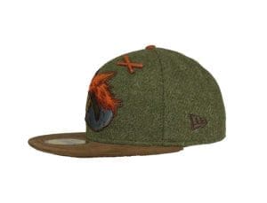 False Flag Black Sheep Harris Tweed Olive 59Fifty Fitted Hat by JustFitteds x New Era Left False Flag Black Sheep Harris Tweed Olive 59Fifty Fitted Hat by JustFitteds x New Era Left