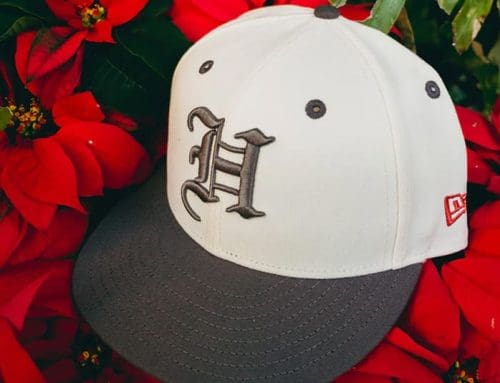 H Pride Chrome Graphite 59Fifty Fitted Hat by Fitted Hawaii x New Era