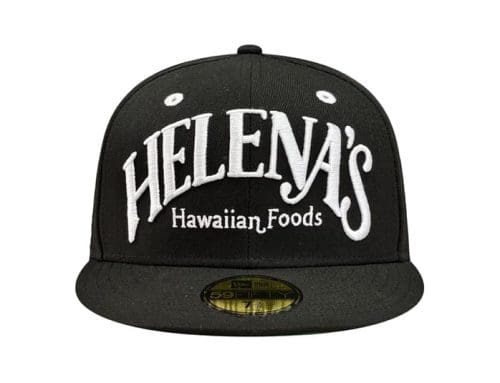 Helena’s Black 59Fifty Fitted Hat by Fitted Hawaii x New Era